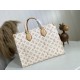 Louis Vuitton M46154 Onthego Monogram Reverse Toron Handles Women Handbag