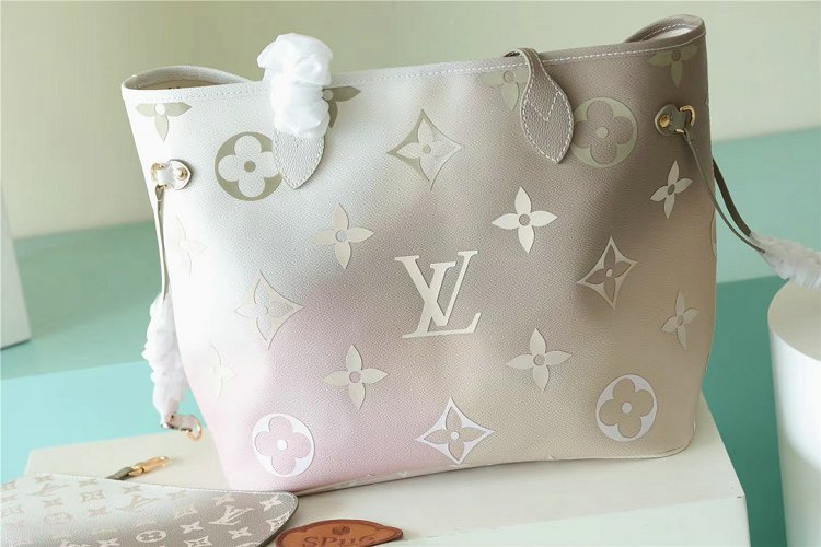 Louis Vuitton M59859 Neverfull Monogram Shoping Bag