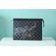 Louis Vuitton N64605 Pochette Voyage Damier Graphite Men's Bag