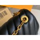 Louis Vuitton M58552 New Wave Women Shoulder Chain Bag Real Leather 