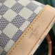 Louis Vuitton N40511 Nano Noé Damier Azur Vivienne Women Shoulder Bag 