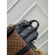 Louis Vuitton M82770 Nano Porte Documents Voyage Monogram Eclipse Handbag