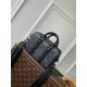 Louis Vuitton M82770 Nano Porte Documents Voyage Monogram Eclipse Handbag