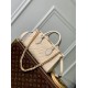 Louis Vuitton M23698 OnTheGo East West Monogram In Beige  Empreinte Leather