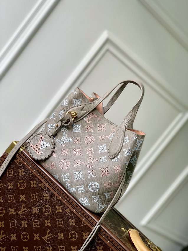 Louis Vuitton M21849 Top Cowleather Blossom PM Mahina Shoulder bags W/Dust bag ID Card Free Shipping 