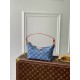 Louis Vuitton M82949 Hills Pochette Monogram Denim Blue