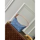 Louis Vuitton M82949 Hills Pochette Monogram Denim Blue