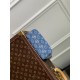 Louis Vuitton M82949 Hills Pochette Monogram Denim Blue