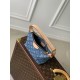 Louis Vuitton M82949 Hills Pochette Monogram Denim Blue