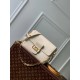 Louis Vuitton M25050 Dauphine Soft MM H27 Women Handbags Real Leather 