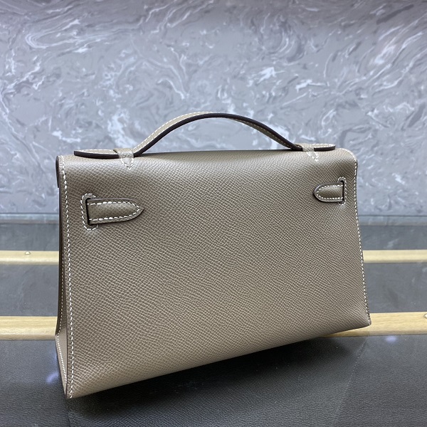 Hermès Mini kelly Epsom Pochette Swift Bag