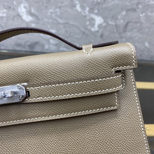 Hermès Mini kelly Epsom Pochette Swift Bag