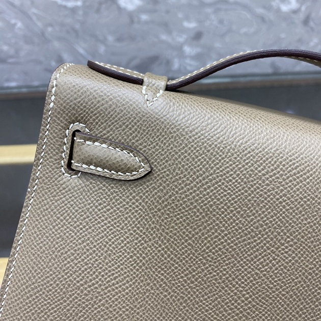 Hermès Mini kelly Epsom Pochette Swift Bag