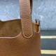 Hermès Picotin Lock 18 Lime Clemence Palladium Hardware Brown 