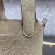 Hermès Picotin Lock 18 Lime Clemence Palladium Hardware Grey