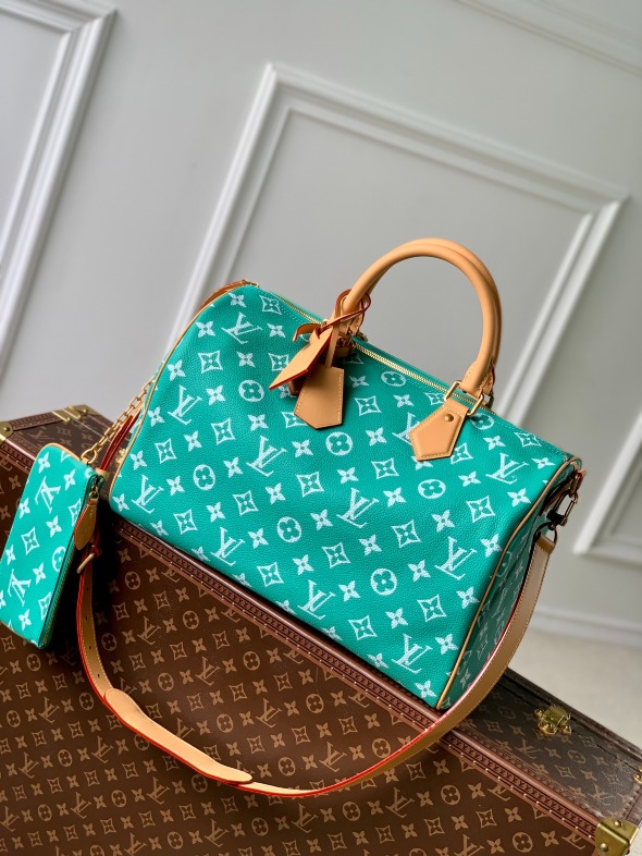 Louis Vuitton M24417 New Speedy P9 Bandoulière 40 Autres Cuirs Monogram Women Handbags