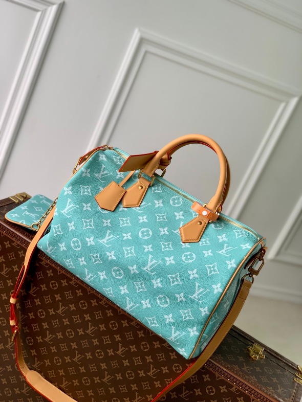 Louis Vuitton M24417 New Speedy P9 Bandoulière 40 Autres Cuirs Monogram Women Handbags