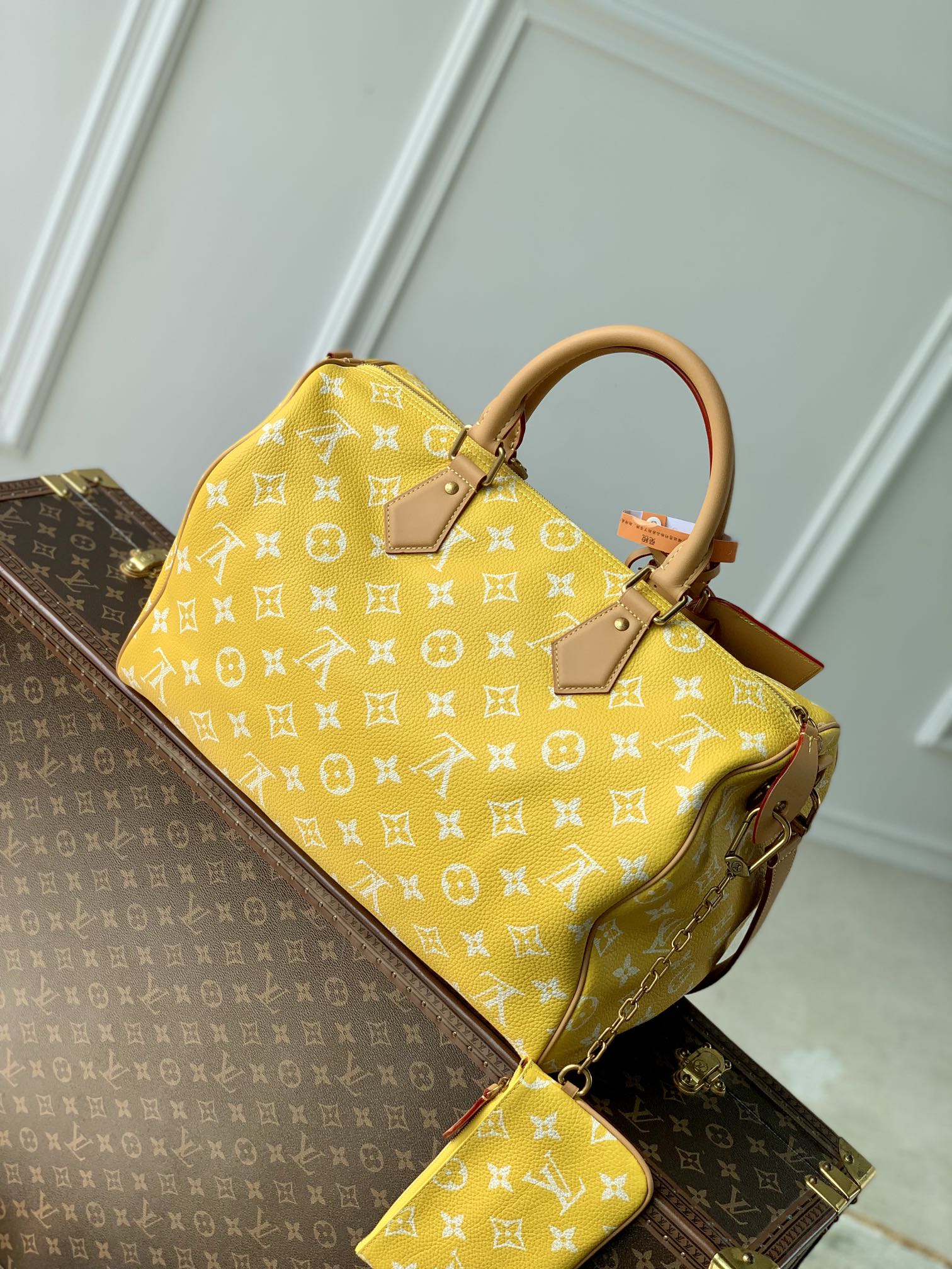 Louis Vuitton M24419 Speedy P9 Bandoulière 40  Monogram Women Shoulder Bag