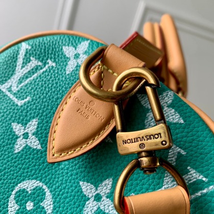 Louis Vuitton M24423 Speedy P9 Bandoulière 25 Autres Cuirs Monogram In Greem