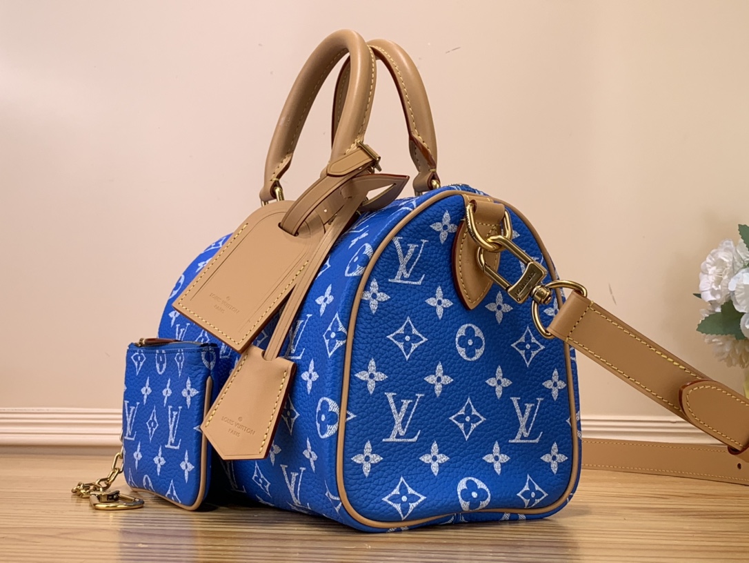 Louis Vuitton M24424 New Speedy P9 Bandoulière 25 Autres Cuirs Monogram Women Handbag