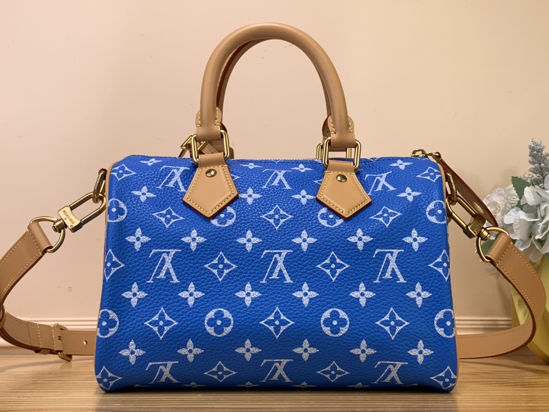 Louis Vuitton M24424 New Speedy P9 Bandoulière 25 Autres Cuirs Monogram Women Handbag