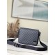 Louis Vuitton N42710 District PM Damier Graphite Canvas