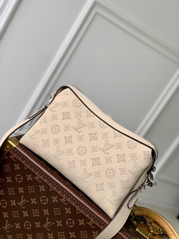 Louis Vuitton Mahina Hand It All PM Real Leather Monogram Women Bag