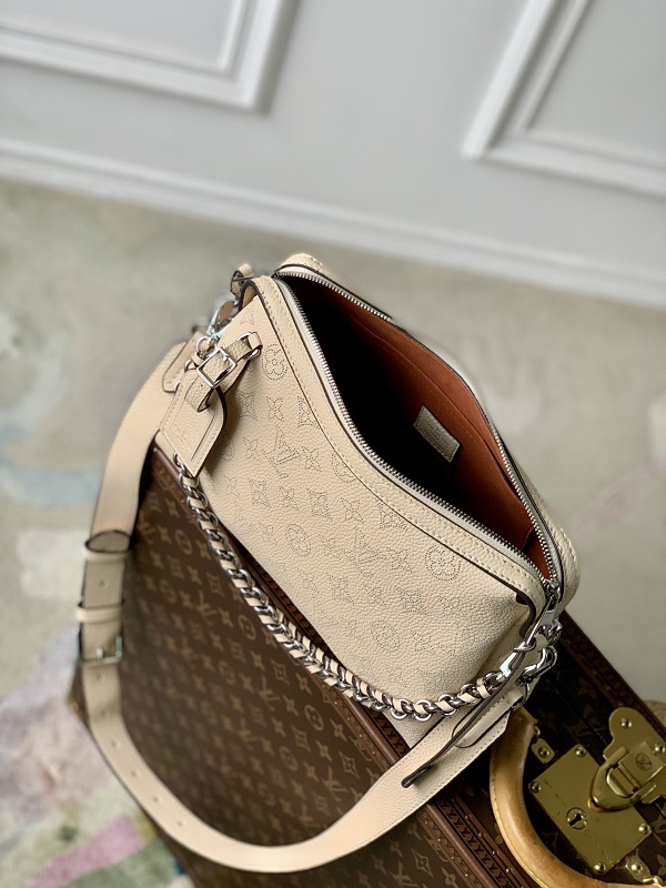 Louis Vuitton Mahina Hand It All PM Real Leather Monogram Women Bag