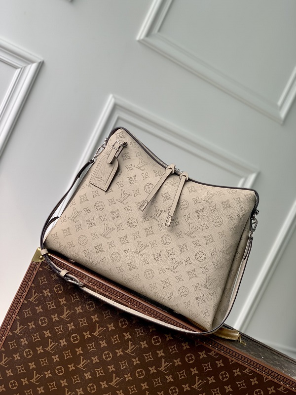 Louis Vuitton M24133  Hand It All MM Mahina  Handbags Real Leather 