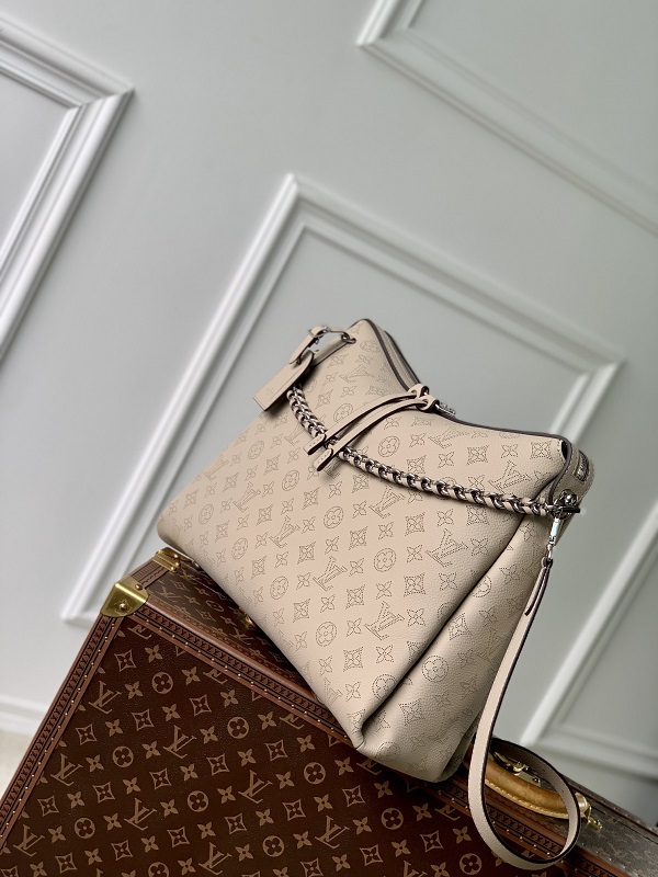 Louis Vuitton M24133  Hand It All MM Mahina  Handbags Real Leather 