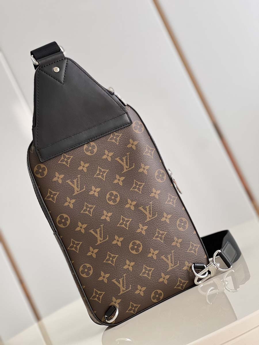 Louis Vuitton M46327 Avenue Slingbag NM Monogram Macassar Canvas Bag