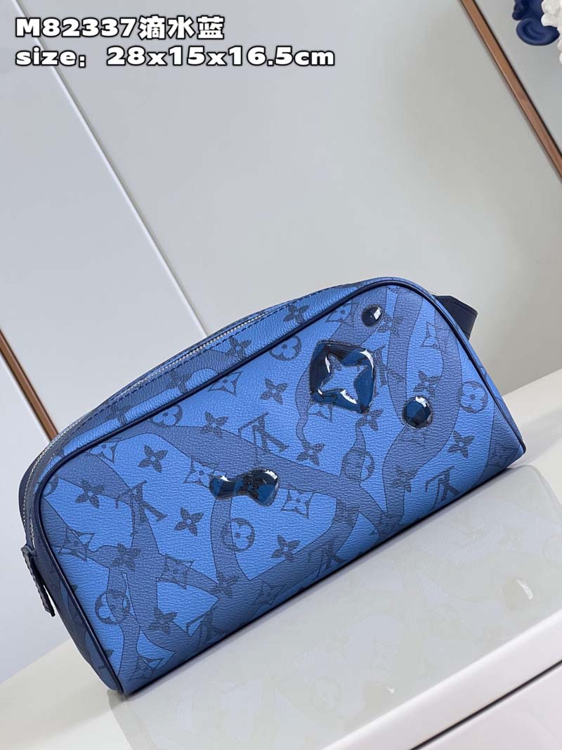 Woman's fashion Top Brands  Louis Vuitton M82337 kit toiletry bag washing bag with/ dust bag ID card free shipping 