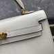 Hermès Kelly  Epsom 25 Handbags Totes White 