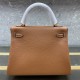 Hermès kelly 25 Togo Women's Real Leather Totes Bag 