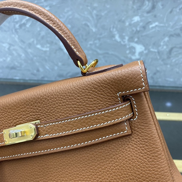 Hermès kelly 25 Togo Women's Real Leather Totes Bag 