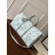 Louis Vuitton Louis Vuitton Keepall Bandouliere 50 Crystal Blue