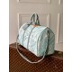 Louis Vuitton Louis Vuitton Keepall Bandouliere 50 Crystal Blue