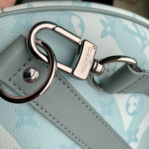 Louis Vuitton Louis Vuitton Keepall Bandouliere 50 Crystal Blue