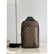 Louis Vuitton M46327 Avenue Slingbag NM Monogram Macassar Canvas Bag