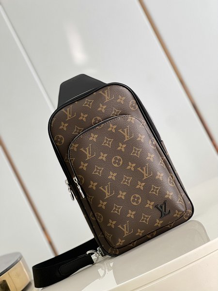 Louis Vuitton M46327 Avenue Slingbag NM Monogram Macassar Canvas Bag