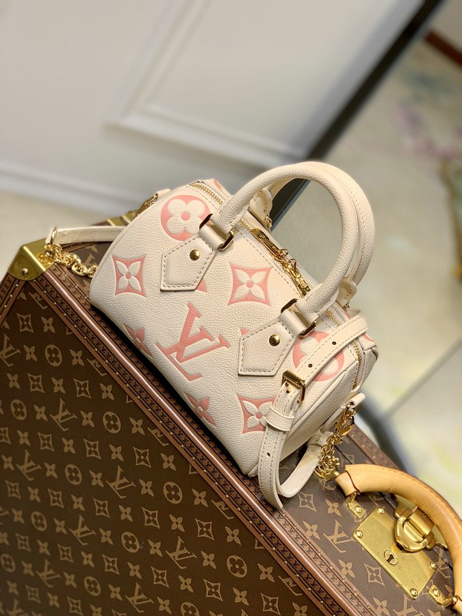 Louis Vuitton M46397 LV Speedy Bandoulière 20 Monogram Empreinte Handbag