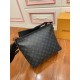 Louis Vuitton M45214 Besace Zippée Monogram Eclipse