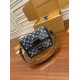 Louis Vuitton M59631 Denim Dauphine MM Handbag