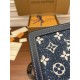 Louis Vuitton M59631 Denim Dauphine MM Handbag