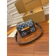 Louis Vuitton M59716 Monogram Denim Mini Dauphine Bag