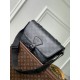 Louis Vuitton M46685 Monogram Eclipse Montsouris Messenger Bag