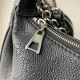 Louis Vuitton M22819  Baia PM Mahina Leather Handbag In Black 