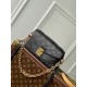 Louis Vuitton M46595 Pochette Métis East West Monogram Empreinte Shoulder Bag