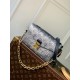 Louis Vuitton M22834 Pochette Metis East West Blue in Monogram