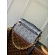 Louis Vuitton M22834 Pochette Metis East West Blue in Monogram